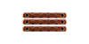 WOOX M-LOK™ Rail Covers łączą elegancję orzecha amerykańskiego z funkcjonalnością, oferując doskonałą kontrolę, bezpieczeństwo montażu i ochronę przed ciepłem.
